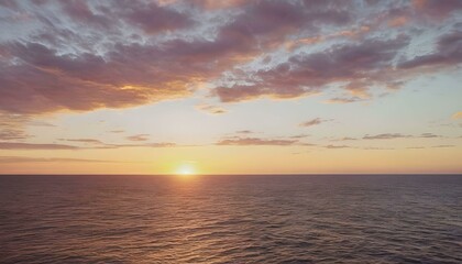 Obraz premium sunset over the ocean