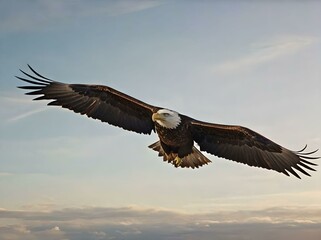 Obraz premium american bald eagle