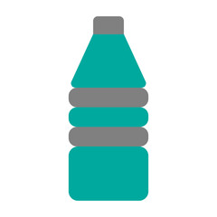 Plastic Bottle Vector Flat Icon Design