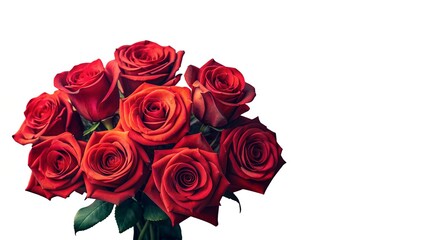 bouquet of red roses