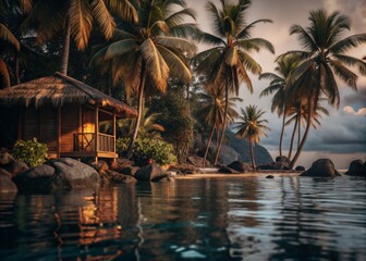 Fototapeta premium Tropical Paradise