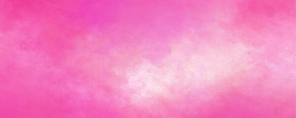 Obraz premium Abstract watercolor clouds background texture soft pink color. soft polished high detailed hand painted pink watercolor background. pink background with watercolor. hand painted vector illustration.