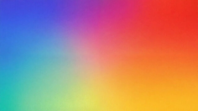 Abstract blurred gradient background in bright colors, colorful smooth illustration, 16:9 with copyspace, 300 dpi