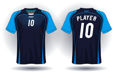 Soccer jersey template.sport t-shirt design.
