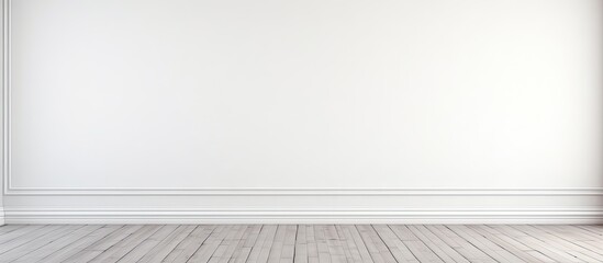 A plain white wall provides a clear backdrop creating ample copy space image.