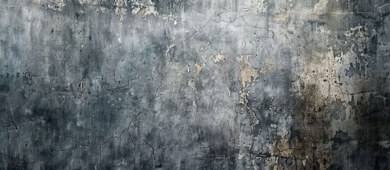 Obraz premium Background featuring an aged gray concrete wall with textured surface, suitable for copy space image.
