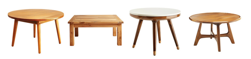 Cutout set various coffee tables design elements, coffee table wood table furniture