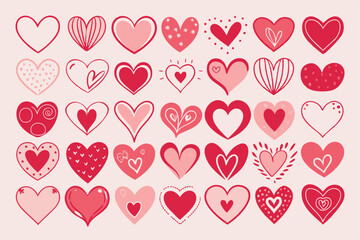 Doodle Heart Eps, Sketch Heart Eps