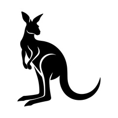 kangaroo with baby