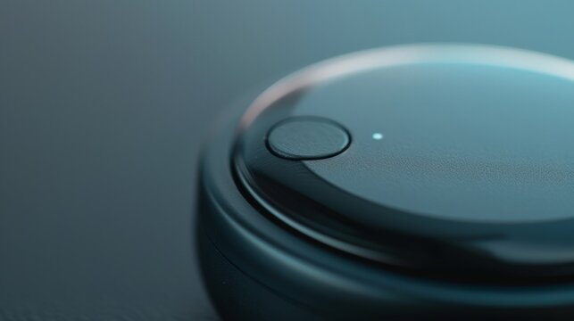 A closeup of the intuitive touch controls on the earbud allowing for easy and convenient adjustments to volume and playback.