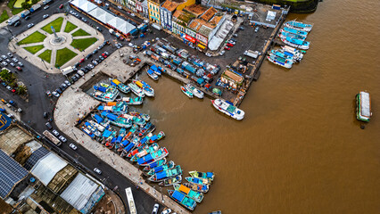 Estação Das Docas Mercado Ver-o-Peso Belém Pará Brasil Turismo Cultural Arquitetura Portuária...