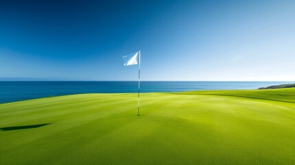 Beautiful coastal golf course