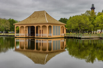 Obraz premium Historic Coralla Park in Outer Banks, Norch Carolina, USA