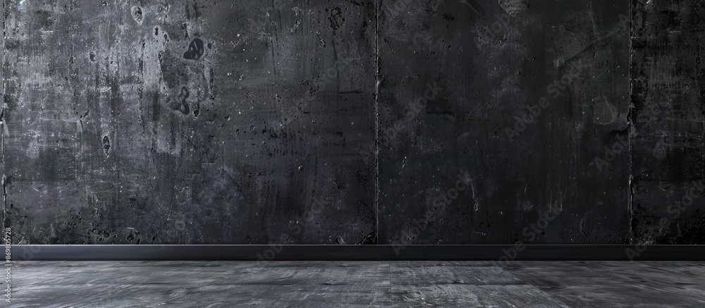 Aufkleber textured dark concrete wall with cement texture, perfect for interior design showcasing. includes da