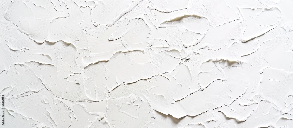 Fototapete Textured white paper creating an abstract backdrop for design projects with available copy space image.