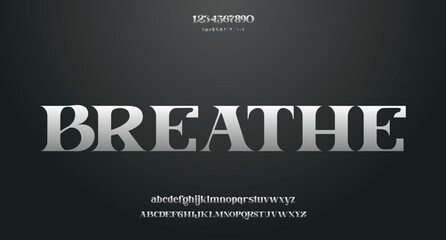 Vector elegant wedding alphabet letter font typography luxury classic serif fonts decorative vintag
