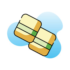 Tennis Wristband vector icon