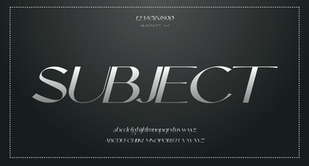 Vector elegant wedding alphabet letter font typography luxury classic serif fonts decorative vintag