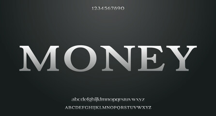 Vector elegant wedding alphabet letter font typography luxury classic serif fonts decorative vintag
