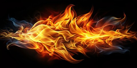 Fototapeta premium Abstract Flame Design