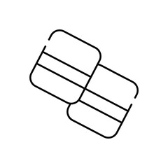 Tennis Wristband vector icon