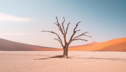  dead tree in desert