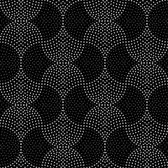 Vector seamless texture. Modern geometric background.Grid of dots.