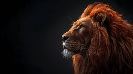 Fototapeta premium Majestic lion