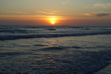 Sonnenuntergang in Andalusien, Spanien