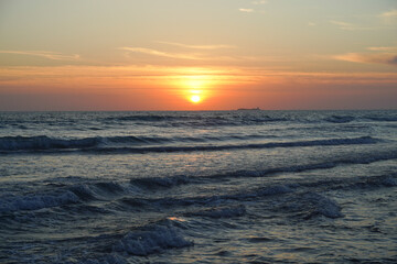 Sonnenuntergang in Andalusien, Spanien