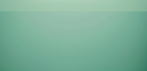 Fototapeta premium Minimalist Flat Light Green Solid Color Background with Subtle Gradient for Web Page Header and Poster Design