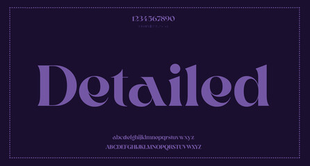 Vector luxury wedding alphabet letters font typography elegant classic serif fonts decorative vintag
