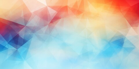 Triangle Based Soft Color Abstract Background