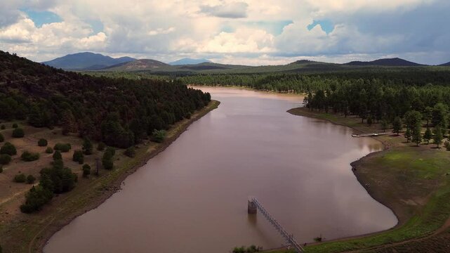Kaibab Lake Near Williams Arizona, America, USA.