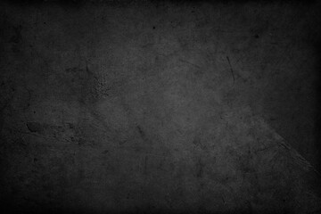 Dark grey textured concrete wall background