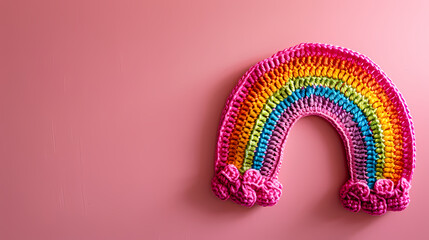 A lovely woven rainbow