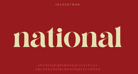 Vector luxury wedding alphabet letters font typography elegant classic serif fonts decorative vintag
