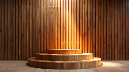 Minimalist stage design