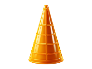 traffic cone isolated