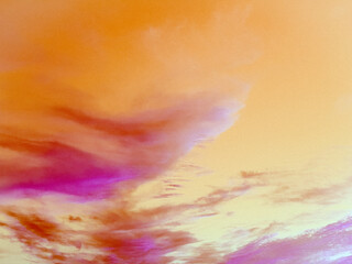 abstract watercolor background with clouds