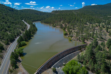 San Fransisco Reservoir Lake Near Williams Arizona, America, USA
