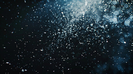 Obraz premium vhs vlog grainy video of dark sky with streaks of light, glitch art on dark background, film texture scratch, dust and light , copy space