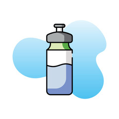 Water Bottle vector icon
