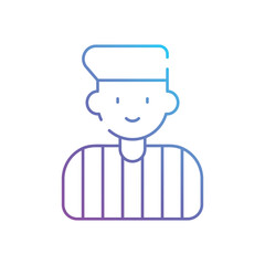 Basketball Referee vector icon