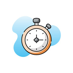 Stopwatch vector icon