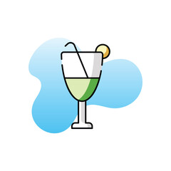 juice vector icon