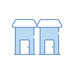 Changing Rooms vector icon