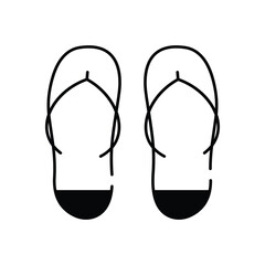 Flip Flops vector icon