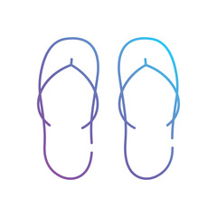Flip Flops vector icon