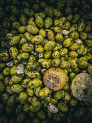 green olives